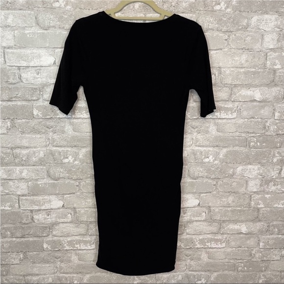 Bumpstart Black Everyday Tee Shirt Dress - Picture 3 of 6